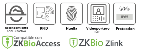 Biométrico Zkteco SenseFace 3A