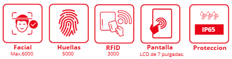 Biometrico Hikvision DS-K1T671MF