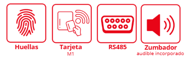 Lectora de Huella Digital Hikvision DS-K1201AMF