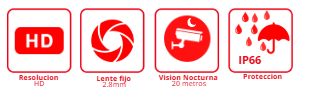 Camara Tubo Hikvision DS-2CE16D0T-IRPF