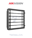 Módulo de Botones Hikvision DS-KD-KK para Videoportero Modular 6 bot.