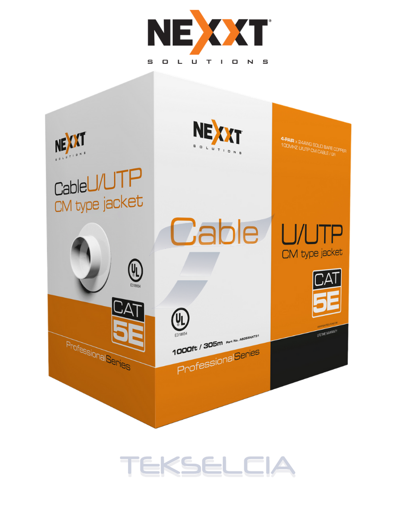 Cable UTP Cat 5e 305m Exterior