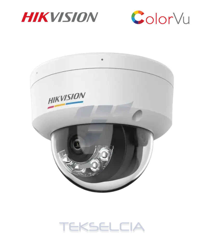 Camara IP Domo 4MP ColorVu + Luz Híbrida