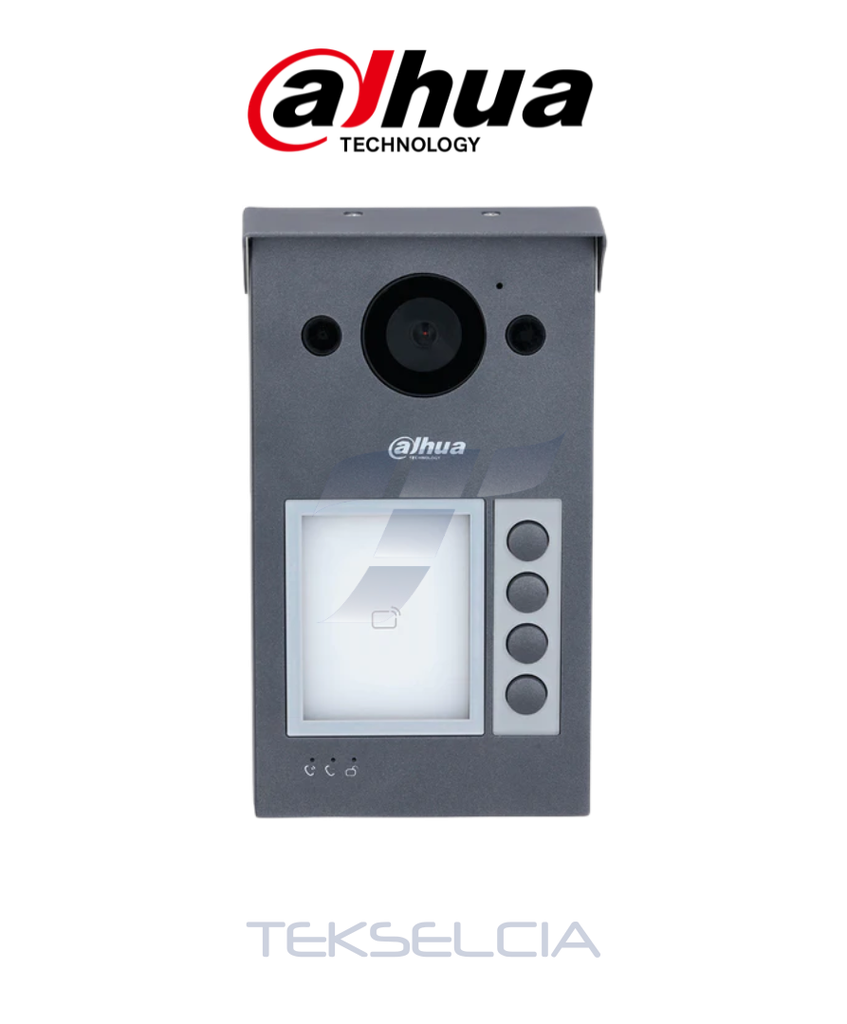 [DHI-VTO3311Q-WP] Video Portero IP Dahua DHI-VTO3311Q-WP  Wifi Ext 2MP HD 