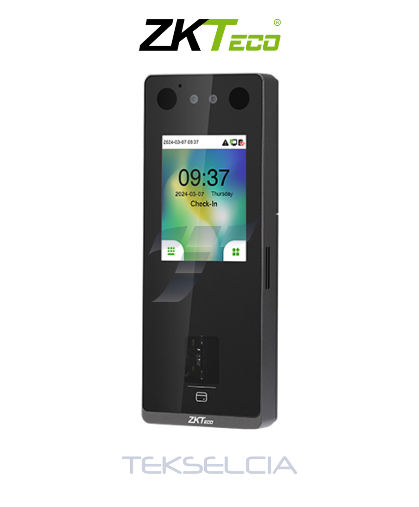 BIOMETRICO ZKTECO SENSEFACE-3A CONTROL DE ACCESO FACIAL + HUELLA