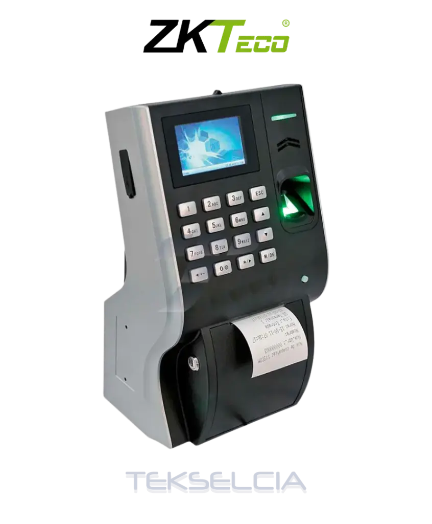 Biometrico IP Con Impresora Termica Integrada