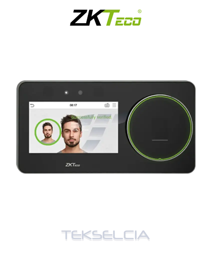 [ZK-FACEDEPOT-4A] Biometrico Zkteco FaceDepot-4A Control de Acceso Facial + Huella