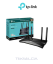 Router Wifi 6 Tp-link AX3000 Mbps 4 Puertos Gigabit 4 Antenas
