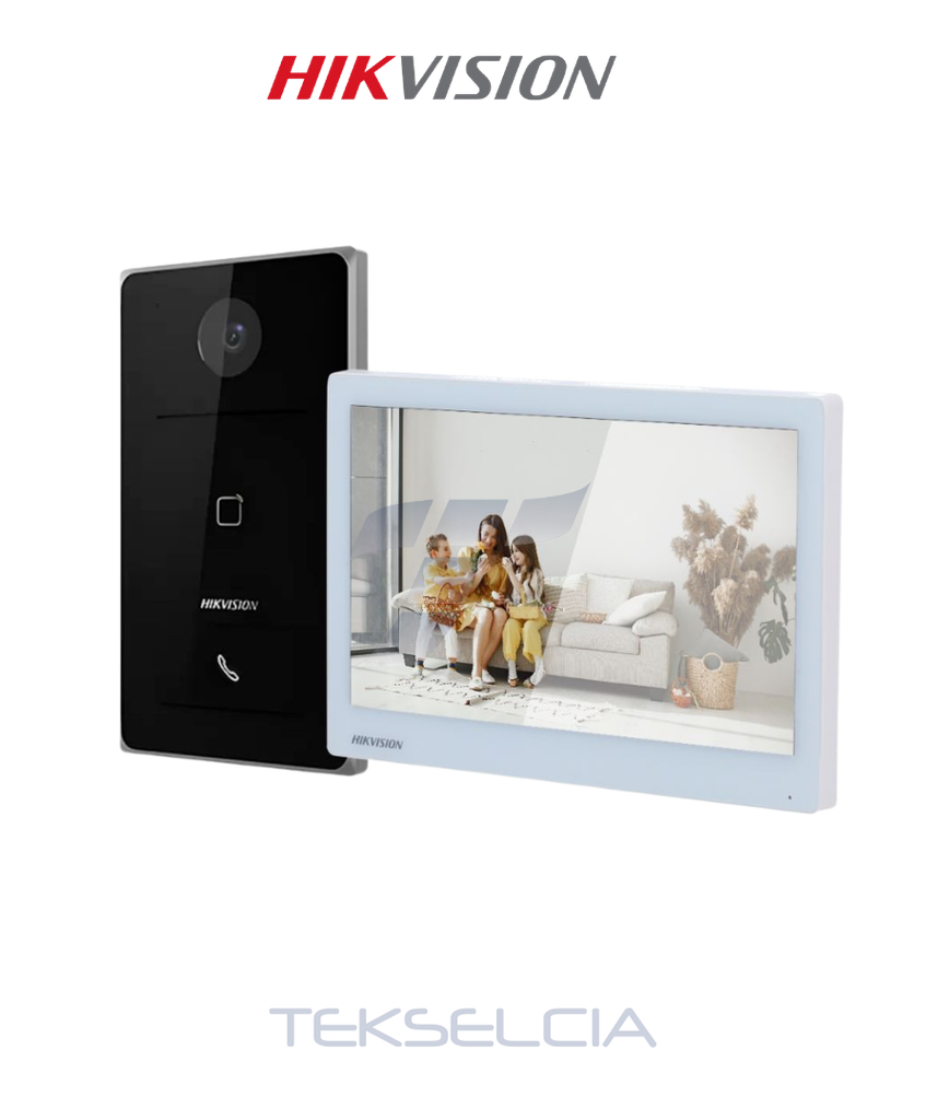 [DS-KIS608] Kit de Video Portero Hikvision DS-KIS608 IP