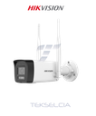 Camara IP Hikvision DS-2CV1043G2-LIDWF Tubo 4MP WiFi  Sellada + Microfono