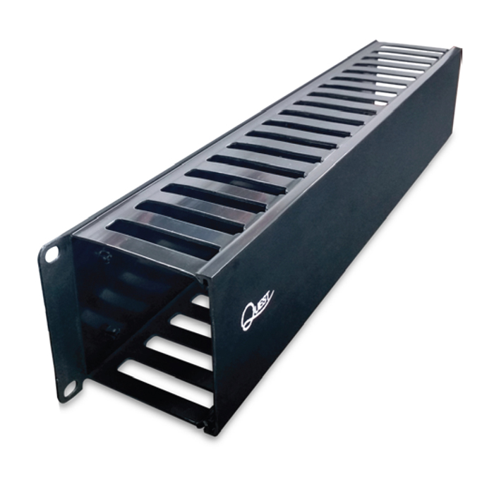 [BE-I-1141]  Organizador Horizontal + Canaleta 40X40