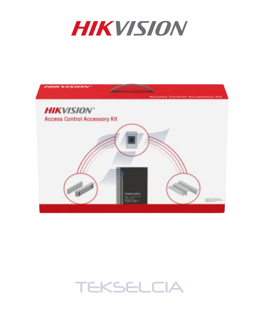 Kit de Accesorios Hikvision DS-KAS-7M01 para Control de Acceso