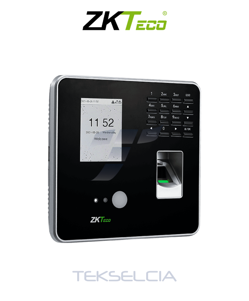 Biometrico Zkteco MB20-VL Control de Acceso Facial+ Huella