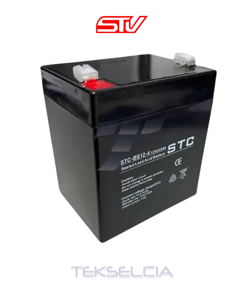 [ST-12V-4AMP] Bateria Recargable STV ST-12V-4AMP 12Vdc-4Ah
