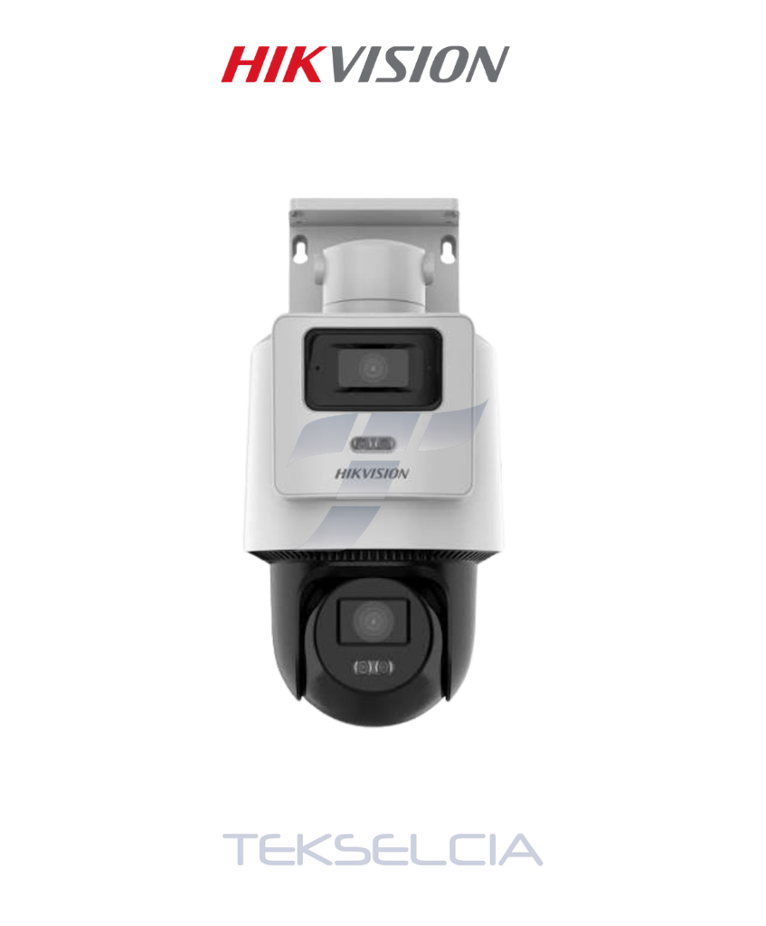 [DS-2SE2C400MWG-E/14] Camara IP PTZ Hikvision DS-2SE2C400MWG-E/14 Poe 4MP+4MP Lente Fija