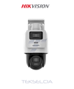 Camara IP PTZ Hikvision DS-2SE2C400MWG-E/14 Poe 4MP+4MP Lente Fija
