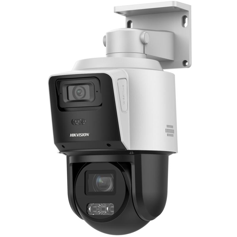 Camara IP PTZ Poe 4MP+4MP Lente Fija TandemVu 