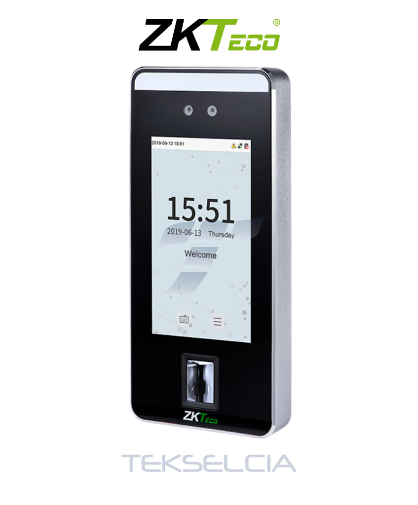 [ZK-SPEEDFACE-V5L [P]] Biometrico Zkteco ZK-SPEEDFACE-V5L [P] Acceso Facial + Palmas