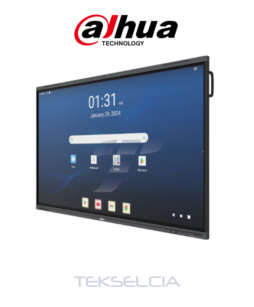 [DHI-LPH65-MC480-U] Pantalla Interactiva Táctil 65" Dahua DHI-LPH65-MC480-U UHD 4K 8Gb/128Gb