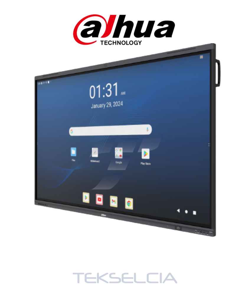 [DHI-LPH75-MC480-U] Pantalla Interactiva Táctil 75" Dahua DHI-LPH75-MC480-U UHD 4K 8Gb/128Gb