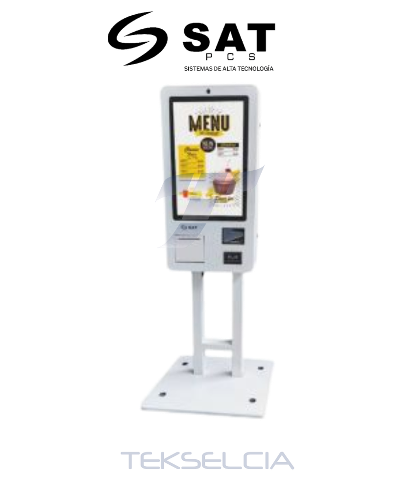 Kiosco SAT Transaccional SAT KT21LC 21.5" Pulgadas