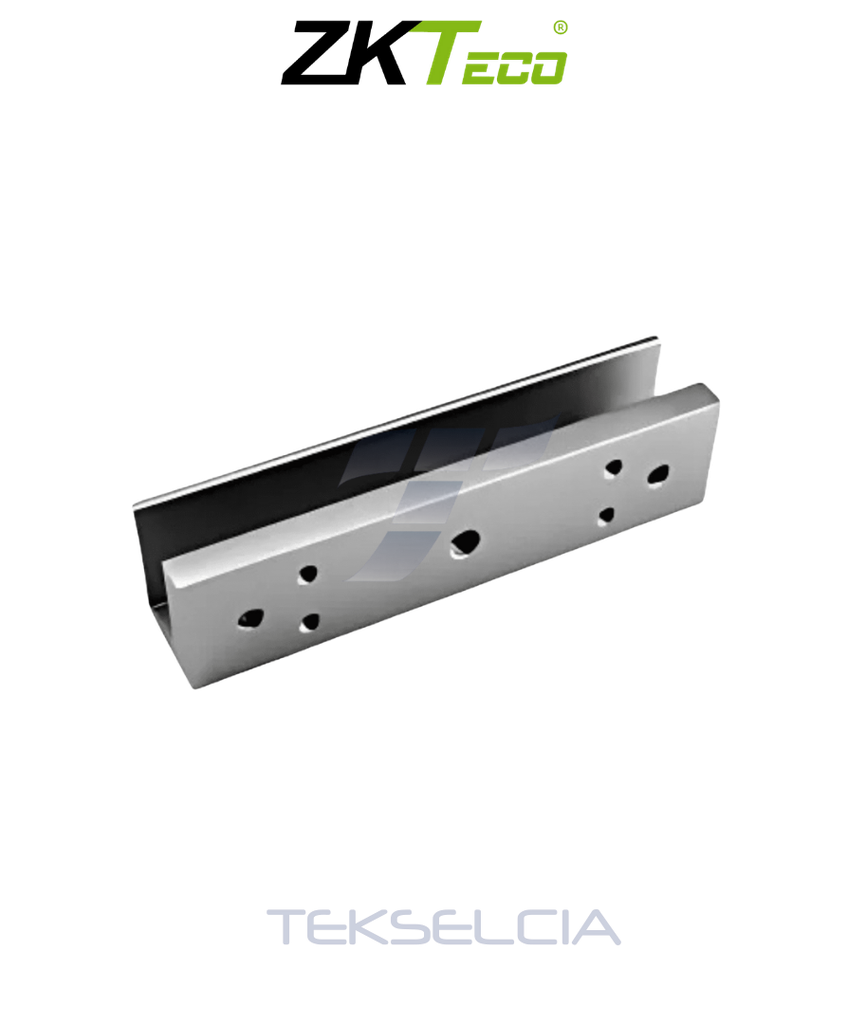 Soporte U Zkteco ZK-AL-280PU Para Cerradura Electromagnética 