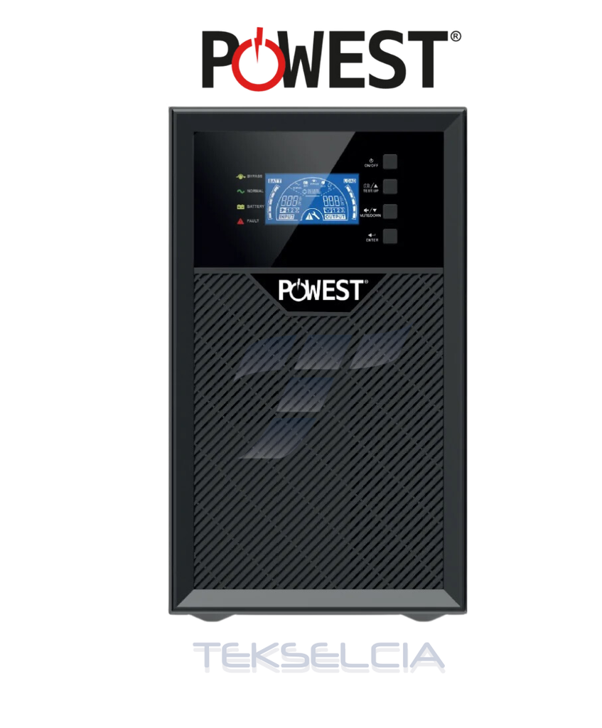 UPS Powest Nuolt-7283 On line 3KVA TITAN 