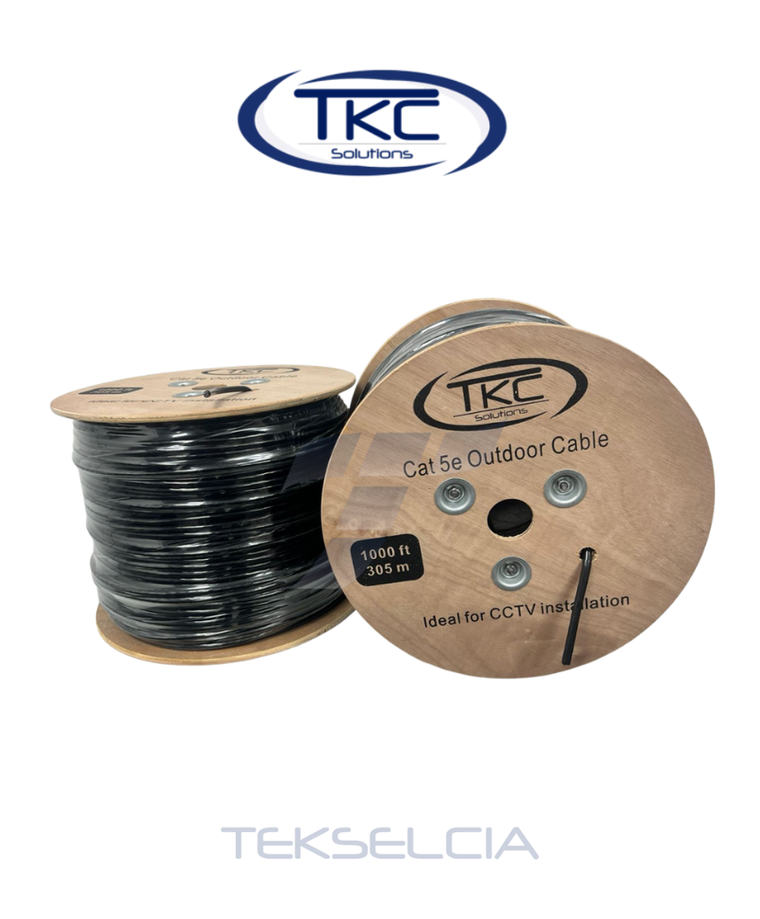 [TKC-UTPCAT5EEXT] Cable UTP Exterior Cat 5e 60%