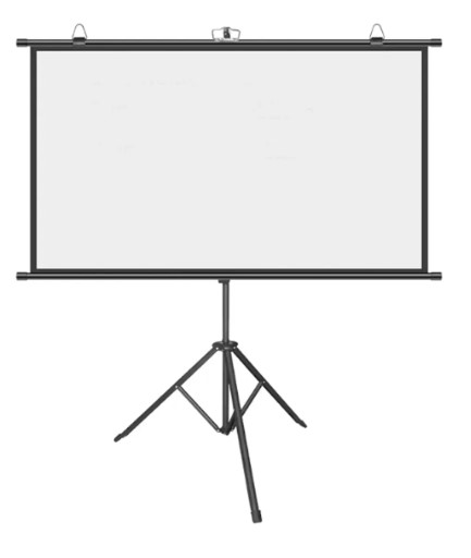 Pantalla de proyección 100" Tripode Manual 203x150cm 4:3