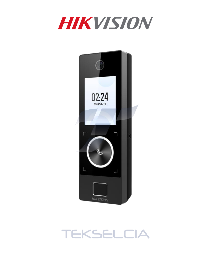[DS-K1T323MBFWX-E1] Biométrico Hikvision DS-K1T323MBFWX-E1 Facial, Portero