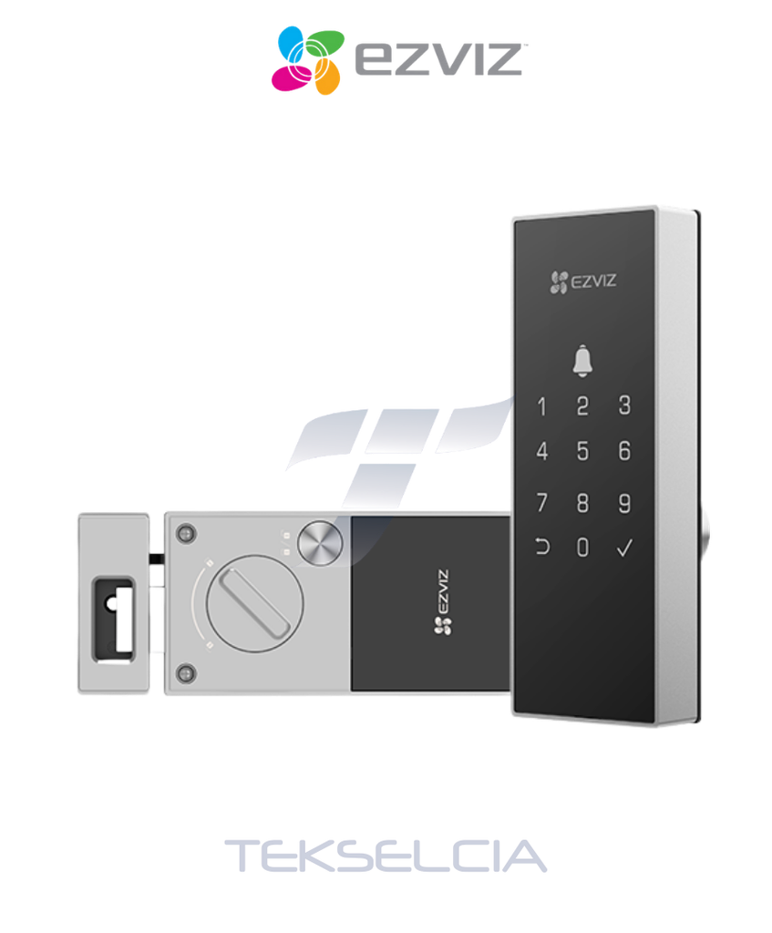 [CS-DL03-R100-WBCP-GR] Cerradura Inteligente Ezviz DL03 Contraseña
