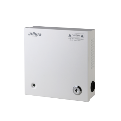 [DH-PFM340-5CH] Fuente Centralizada Dahua DH-PFM340-5CH  4AMP 12V SALIDA 5FUSIBLES2.5A C/U