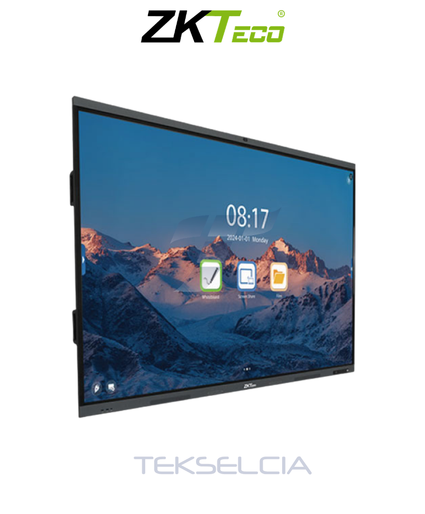 [SC02-I386A] Pantalla Interactiva Táctil 86" ZKTeco SC02-I386A 4K Intel I3