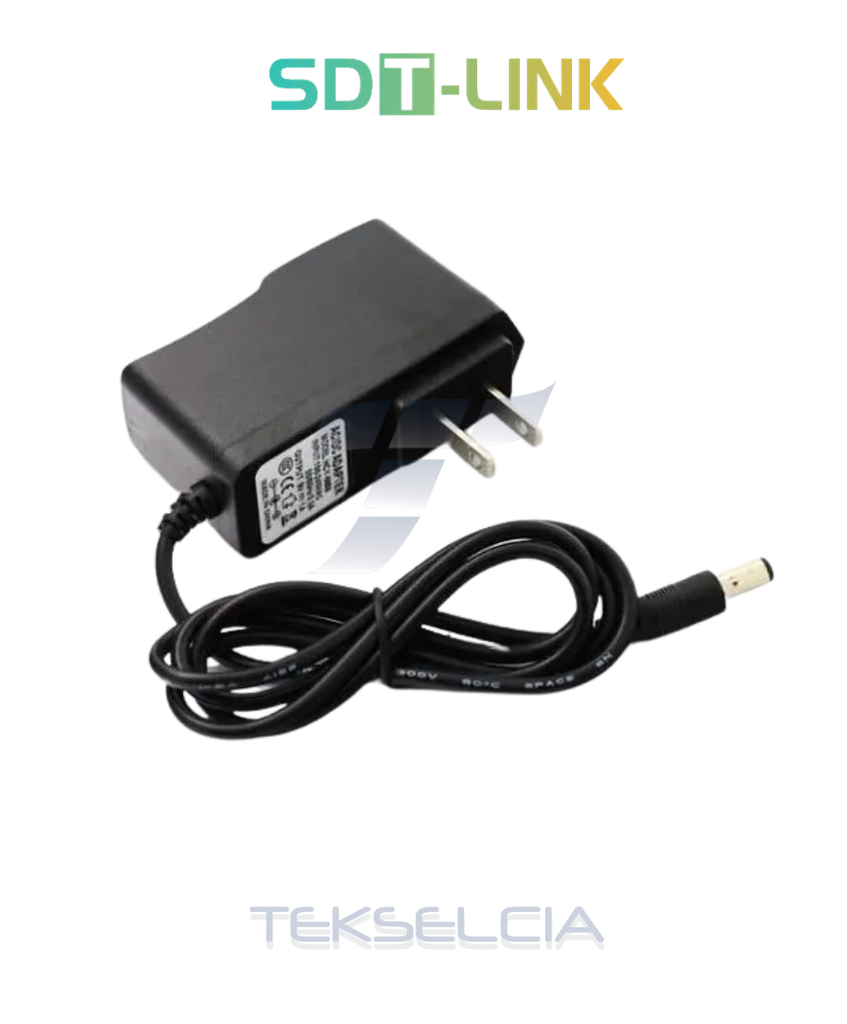 Fuente Regulada 110Vac/12Vdc 1Amp