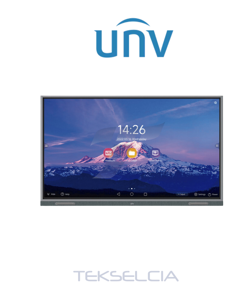[UNV-MW3565-U-CA] Pantalla Interactiva Táctil 65" Uniview UNV-MW3565-U-CA