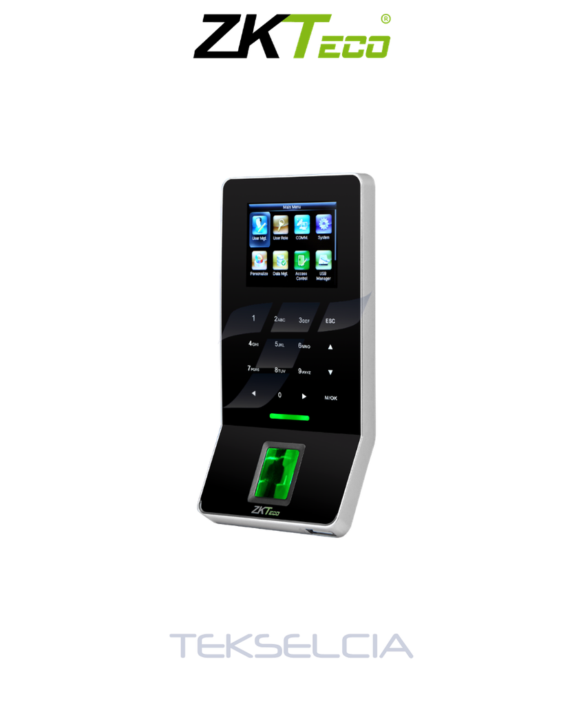 [ZK-F22/ID-ADMS] Biométrico Zkteco ZK-F22/ID-ADMS de Asistencia y Control de Acceso