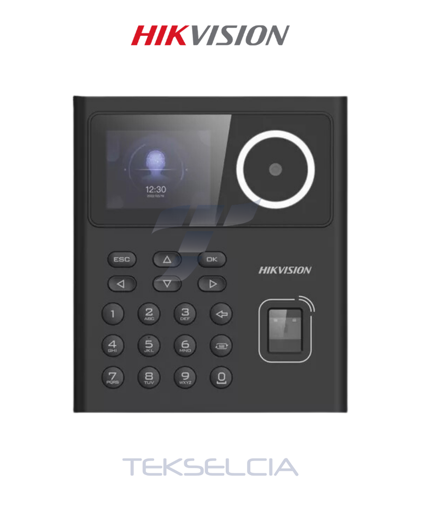 [DS-K1T320EFX] Biométrico Hikvision DS-K1T320EFX Facial, Huella