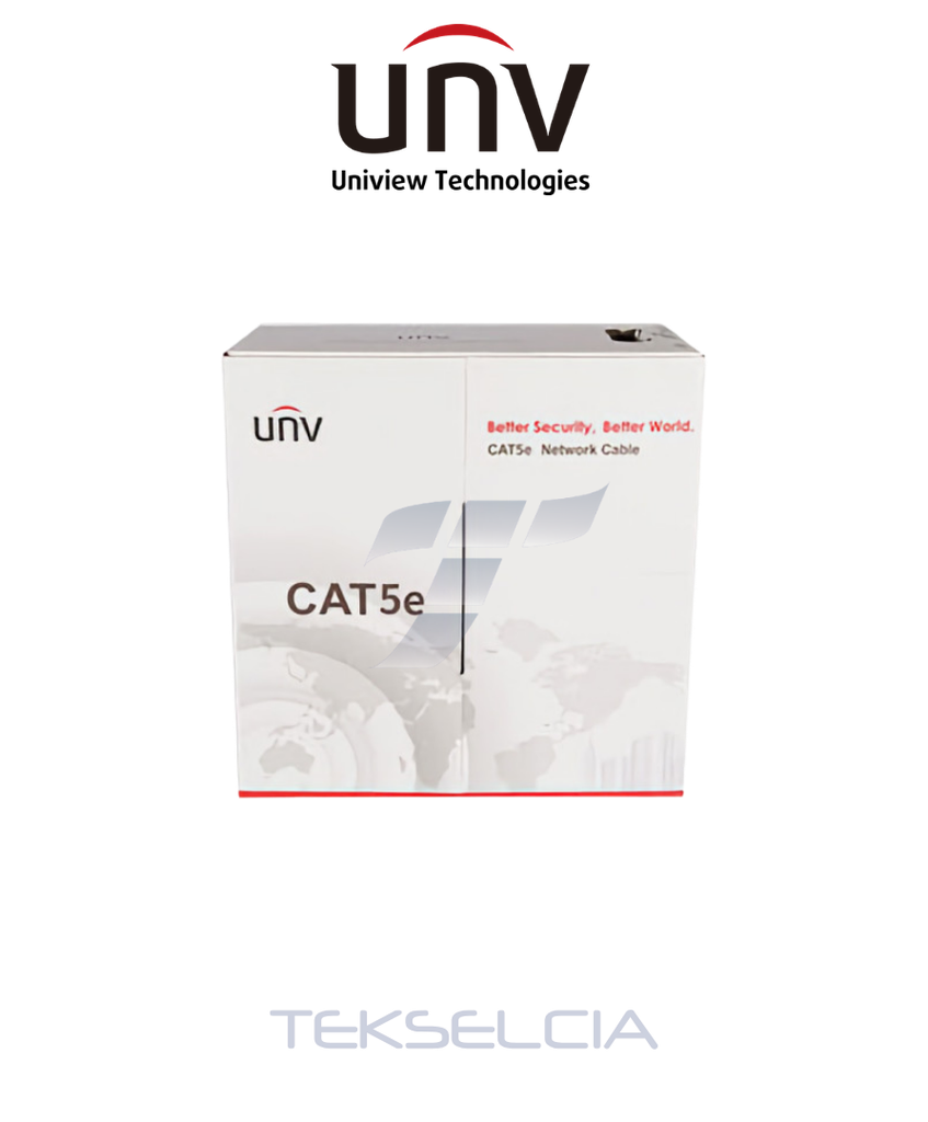 [UNV-CAB-LC2100B-E-IN] Cable UPT Uniview Interior Cat 5e 100%Cu