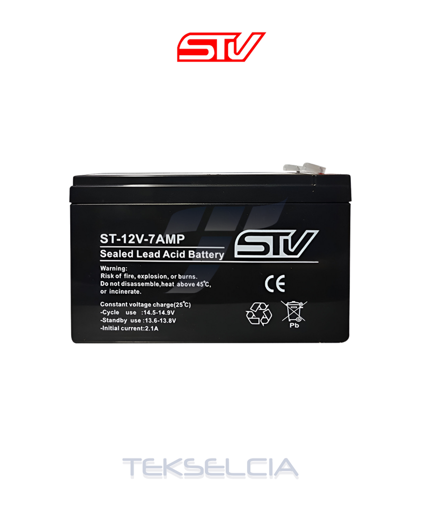 [ST-12V-7AMP] Bateria Recargable STV ST-12V-7AMP 