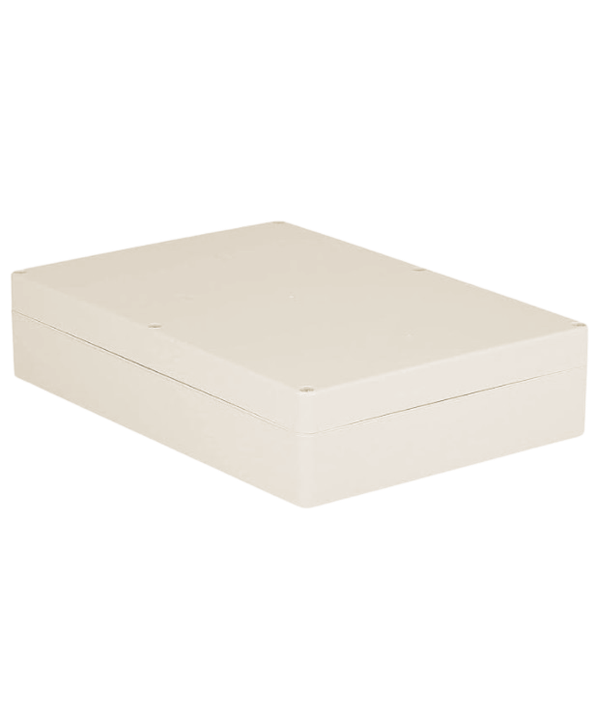 Caja De Sirena Metalica Marfil