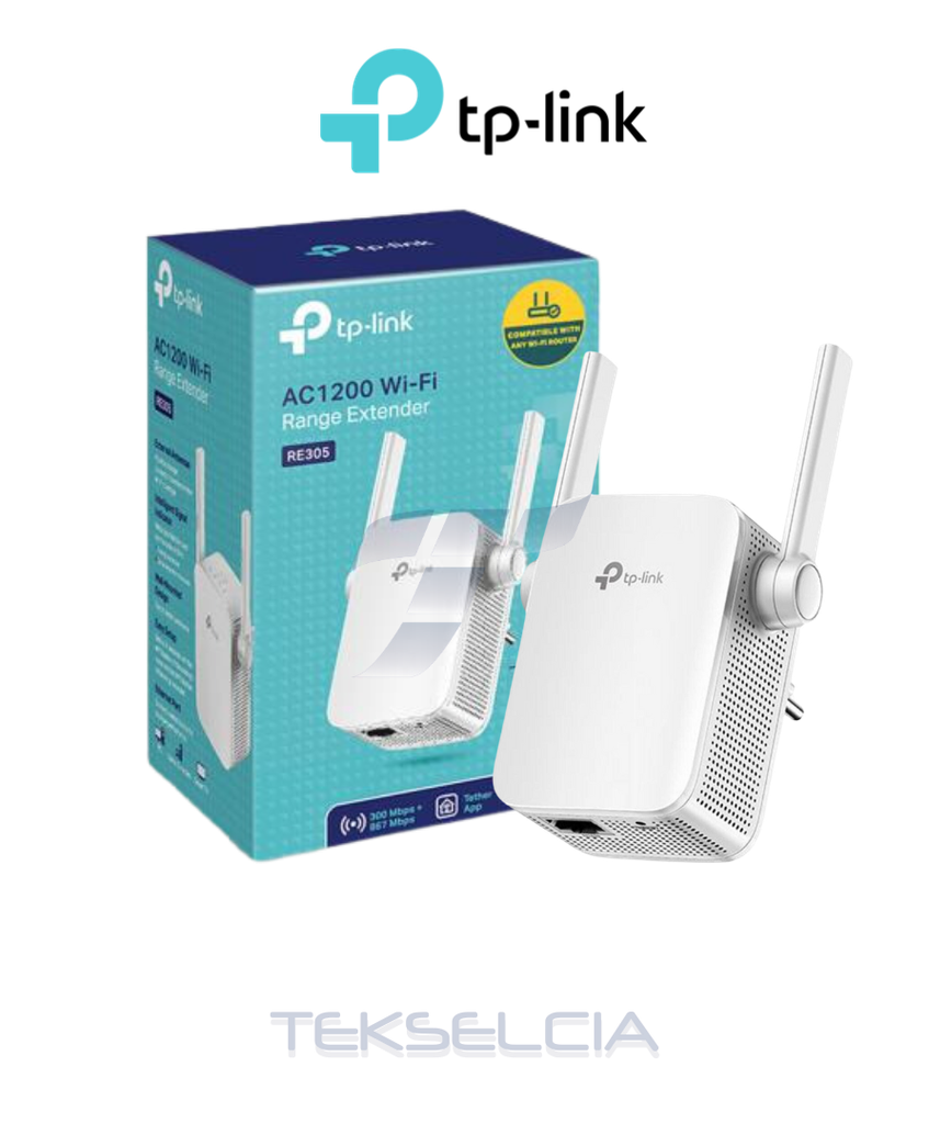 [TP-RE305] Extensor Wi-Fi Tplink AC 1200Mbps 2 Ant.