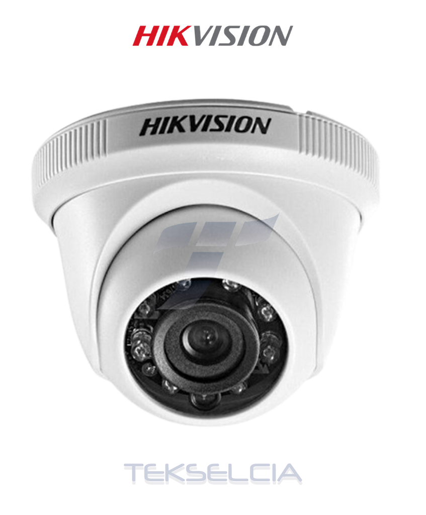 [DS-2CE56D0T-IRPF] Camara Domo 2MP Plast. 20M