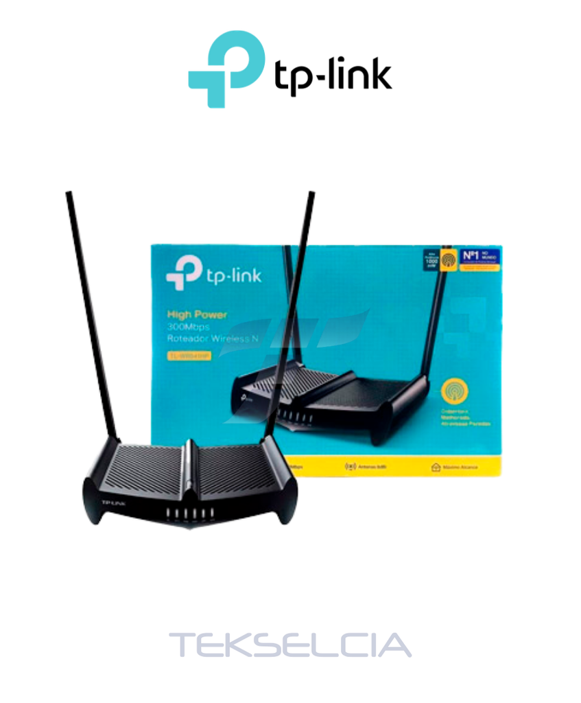 [TP-TL-WR841HP] Router N300 Tp-link TP-TL-WR841HP Inalámbrico de Gran Potencia