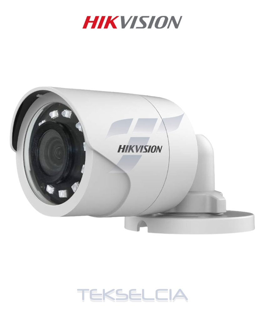 [DS-2CE16D0T-IRPF] Camara Tubo Hikvision DS-2CE16D0T-IRPF 2MP Plastica 20M