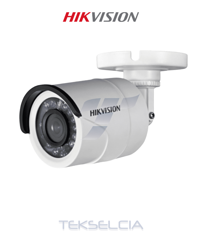 [DS-2CE16D0T-IRF] Camara Tubo Hikvision DS-2CE16D0T-IRF 2MP Metálica 25M