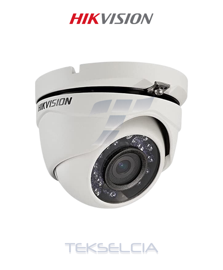 [DS-2CE56D0T-IRMF] Camara Domo 2MP Metalica 20M