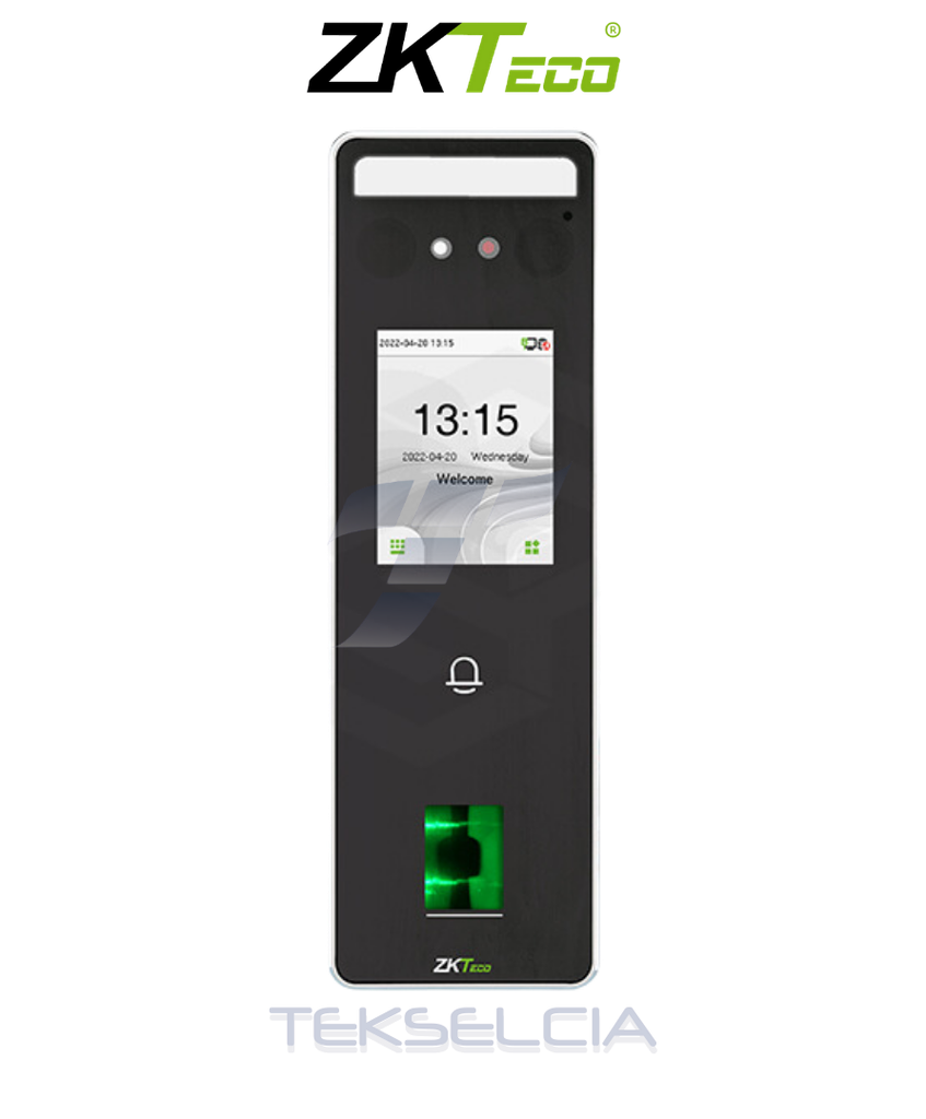 [ZK-SPEEDFACE-V3L/ID] Biometrico Zkteco SpeedFace-V3L Acceso Facial + Huella