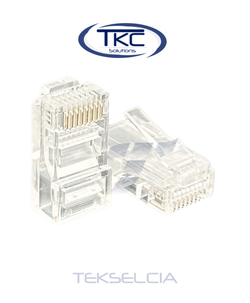 Conector RJ45 Cat6  TKC-Solutions TKC_RJ45_CAT6U