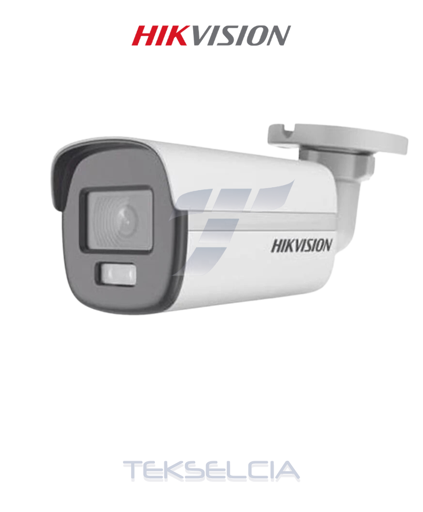 [DS-2CE10DF0T-FS] Camara Tubo 2MP ColorVu + Audio 20M