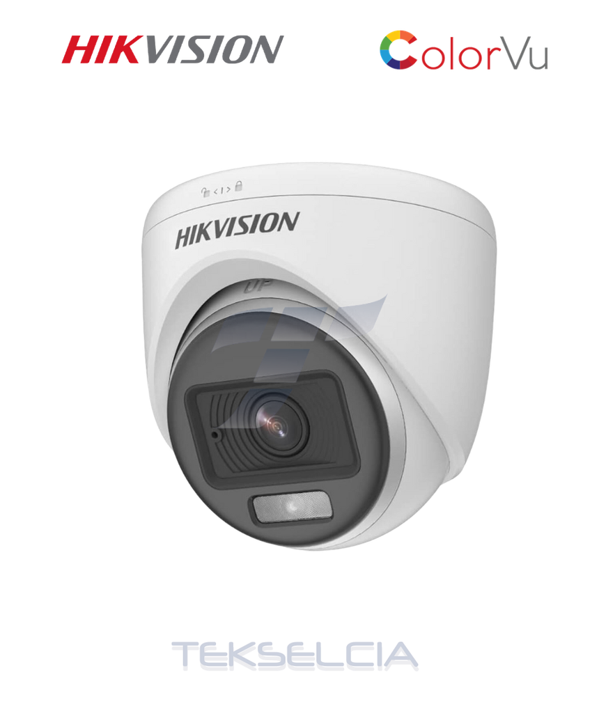 [DS-2CE70KF0T-PFS] Camara Domo 3K Colorvu + Audio 20M